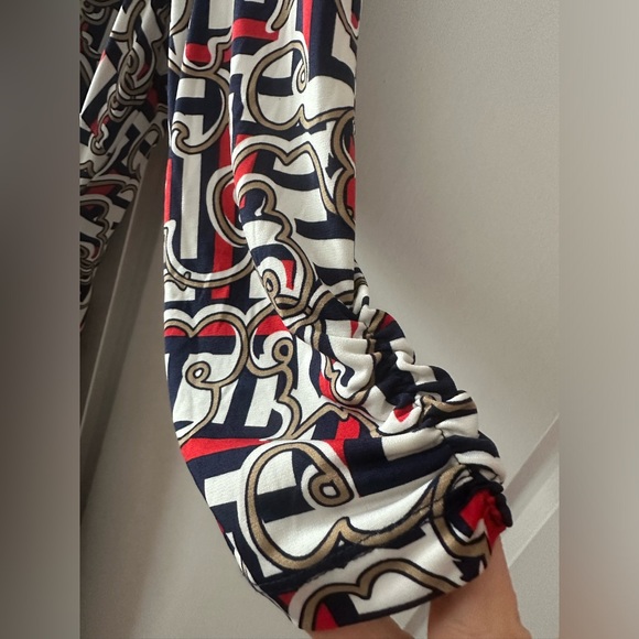 Modern Faux Wrap Dress, L - Picture 2 of 5